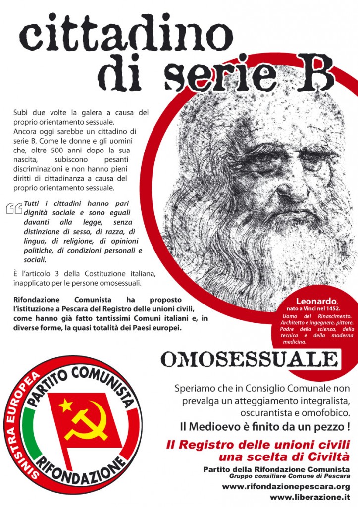 Unioni Civili Manifesto